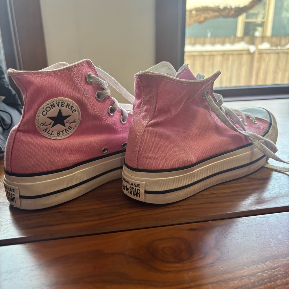 Converse All Star Pink Canvas High-Tops